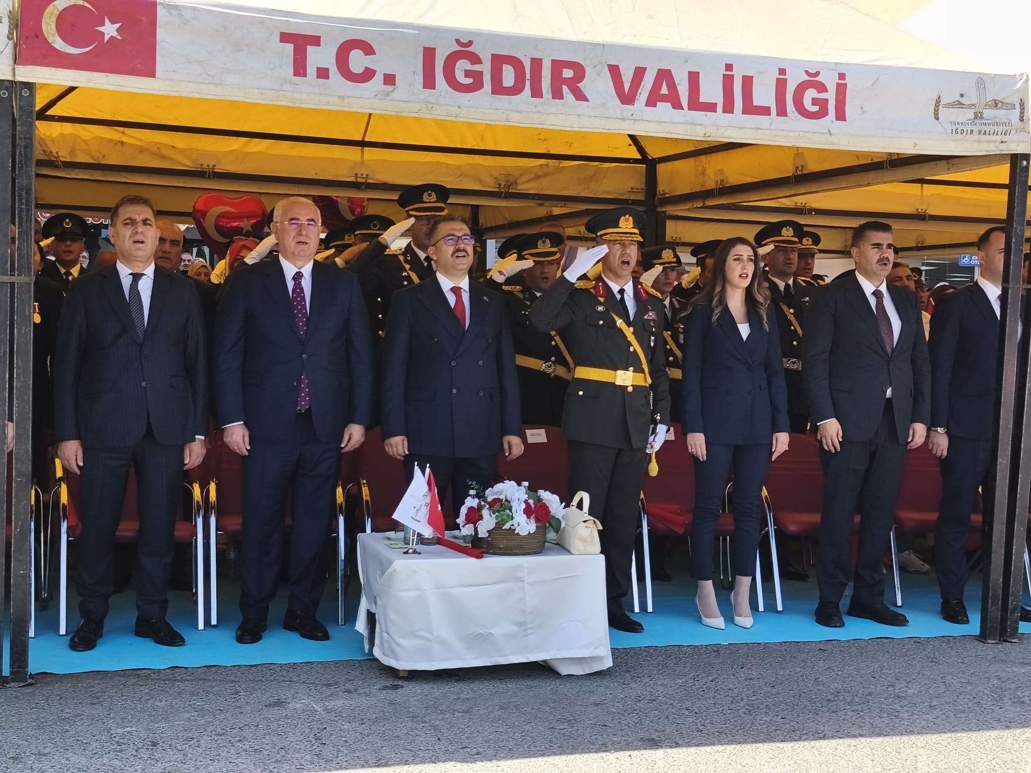 Iğdır'da 30 Ağustos Zafer Bayramı, coşkuyla kutlandı-4