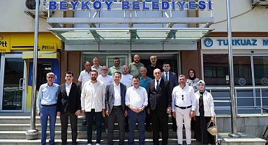 AK Parti'den MHP'li başkanlara ziyaret