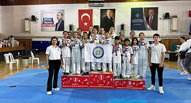 Büyükşehir tekvandocuları Muğla şampiyonu oldu