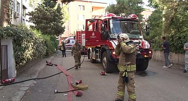 Kartal'da bir dairede tüp patladı, 4 katlı apartman tahliye edildi