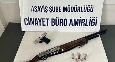 Kütahya'da silahla yakalanan 2 kişi gözaltına alındı