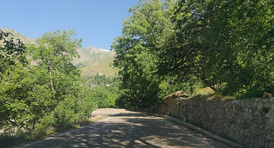 Van'da kış ve yaz mevsimi bir arada