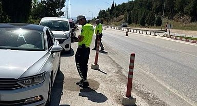 Bilecik'te 78 araç sürücüsüne 85 bin 258 TL para cezası