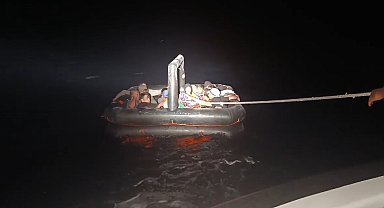 Bodrum'da 20 düzensiz göçmen yakalandı, 20 düzensiz göçmen kurtarıldı
