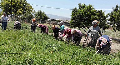 Sıcaklar Egeli kadınları yıldırmıyor