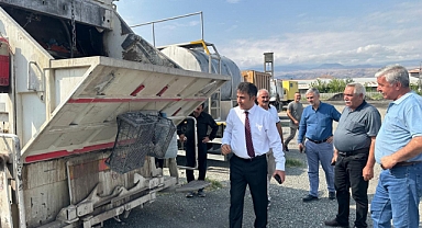 Yüksel Kasım Çarman, Sahada Görev Yapan Personelle Bir Araya Geldi