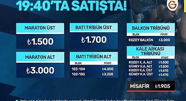 Adana Demirspor - Galatasaray maçının biletleri satışa çıktı