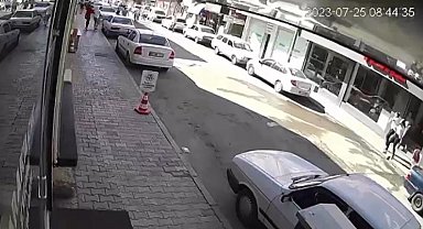 Adana'da deprem sonrası panik güvenlik kamerasında