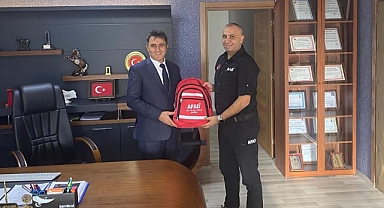 AFAD Müdürü Fikret Deniz'den İl Özel İdaresi Genel Sekreteri Kasım Çarman'a Ziyaret