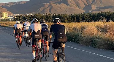 Alman sporcular Erzurum'a hayran kaldı