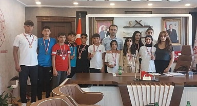 Başarılı Judocularımızdan İl Müdürü Recai Şahin'e Ziyaret