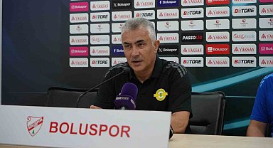Boluspor-Esenler Erokspor maçının ardından