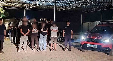 Didim'de 57 düzensiz göçmen yakalandı