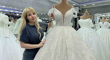 Düğün sezonu hareketlenince gelinlik satışları da arttı