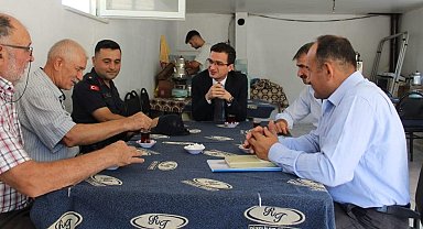 Gölpazarı köylerinde vatandaşın sorununu dinledi
