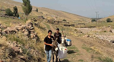 Iğdırlı çocukların eşekle su taşıma çilesi