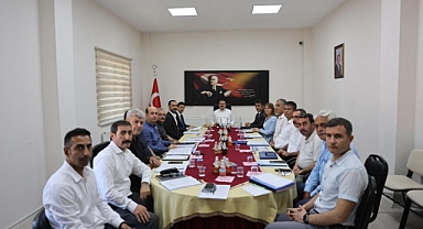 İl Özel İdaresi, Yatırımları Vali Başkanlığında Görüştü