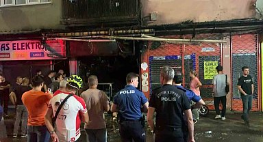 İş yeri alevlere teslim oldu