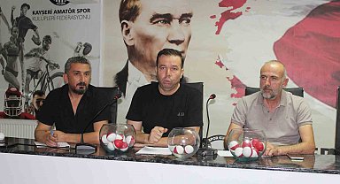 Kayseri Süper Amatör Küme'de fikstür heyecanı