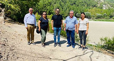 Kolak Gölünde incelemele yapıldı