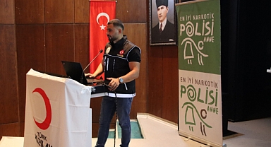 Narkotik Polisleri Madde Bağımlılığı ile Mücadele Eğitimi Gerçekleştirdi