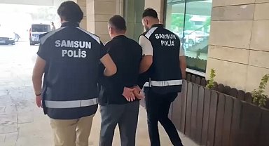 Samsun'da 15 yıl 7,5 ay hapis cezası bulunan şahıs yakalandı