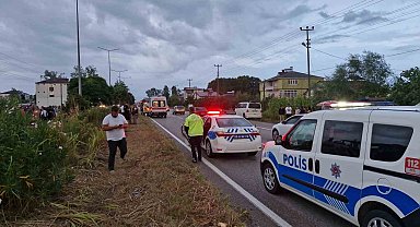 Samsun'da otomobil bisikletliye çarptı: 1 ölü