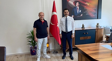 Tuzluca Kaymakamı Abdullatif Yılmaz’a Hayırlı Olsun Ziyareti