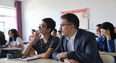 Vali Ercan Turan'dan Haydar Aliyev Fen Lisesi'ne Ziyaret