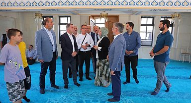 Yukarı Pınarlı Köyü Camii dualarla ibadete açıldı