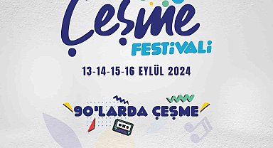 "90'larda Çeşme" teması ile Çeşme Festivali 2024 geliyor