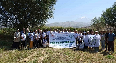 Ağrı Dağı Milli Parkı’nda öğrencilere bilgilendirme yapıldı