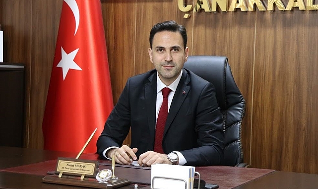 AK Parti Çanakkale İl Başkanı Naim Makas, görevinden ayrıldı