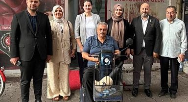 AK Parti İl Teşkilatından Gaziler Günü Ziyareti