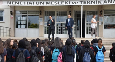 Aziz GÜN’den Nene Hatun Mesleki Lisesine Ziyaret