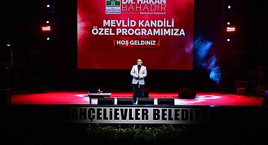 Bahçelievler'de Mevlid Kandili Özel Programı düzenlendi