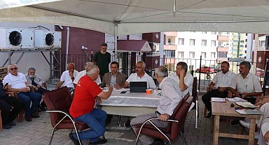 Başkan Çelebi mahalle sorunlarını mahallede mahalliden dinledi