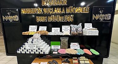 Diyarbakır'da narkotik operasyonları: 41 şüpheli tutuklandı