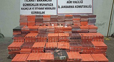 Doğubayazıt'ta 14 milyon TL'lik kaçak malzeme ele geçirildi: 2 gözaltı