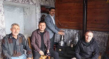 Erzurum'da sıcaklıklar düştü, sobalar kuruldu