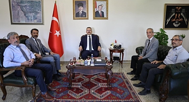 Esnaf Odalarından Vali Turan’a Ziyaret