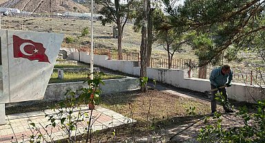 Hasankale Şehitliğine ahde vefa