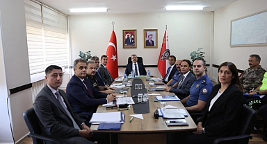 Iğdır'da Asayiş ve Güvenlik Toplantısı Yapıldı