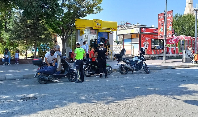 Iğdır’da Motosiklet Denetimleri Devam Ediyor