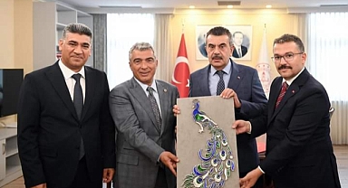 Iğdır Heyetinden Milli Eğitim Bakanı Yusuf Tekin’e Ziyaret