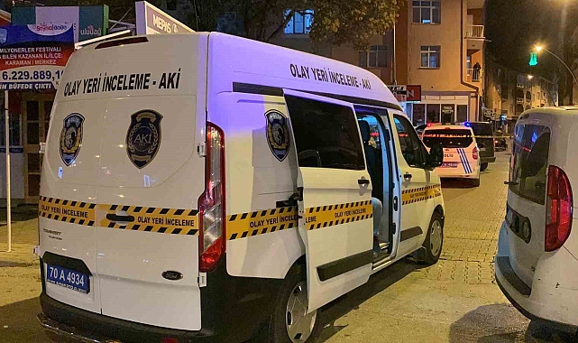Karaman'da silahlı kavga: 1 yaralı