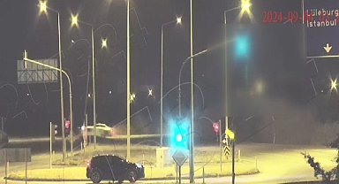 Kırklareli'nde 1 ayda yaşanan trafik kazaları KGYS kameralarına yansıdı