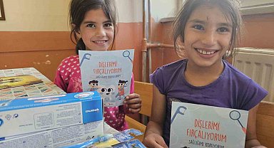 Kızılay, sağlıklı gülümseme için öğrencilerle buluştu