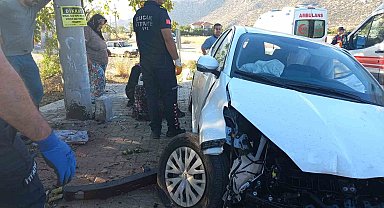 Kontrolden çıkan otomobil takla attı: 1 ölü, 3 ağır yaralı