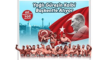 Mansur Yavaş'tan davet: Yağlı güreşin kalbi Başkent'te atıyor